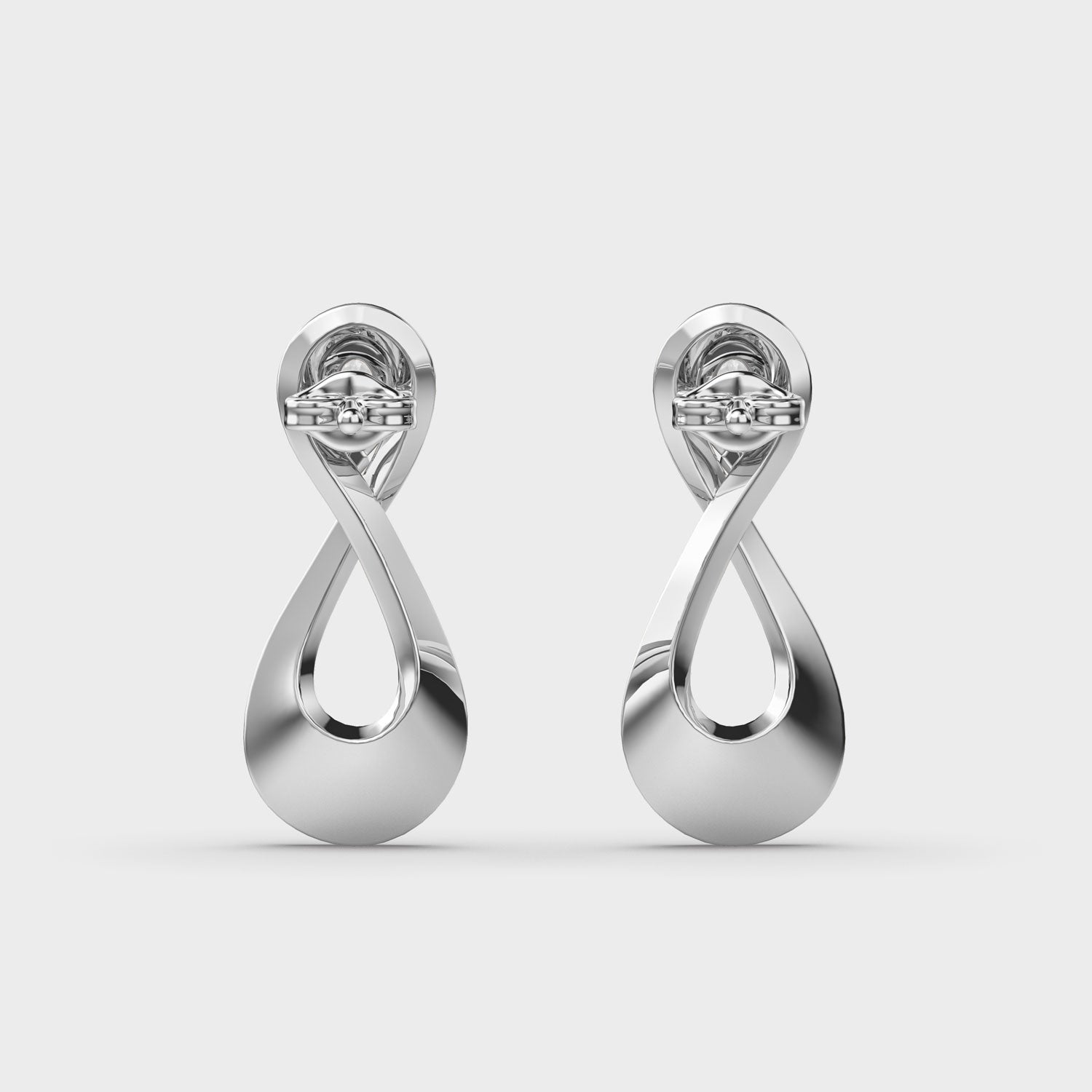 Infinity Diamond Earrings