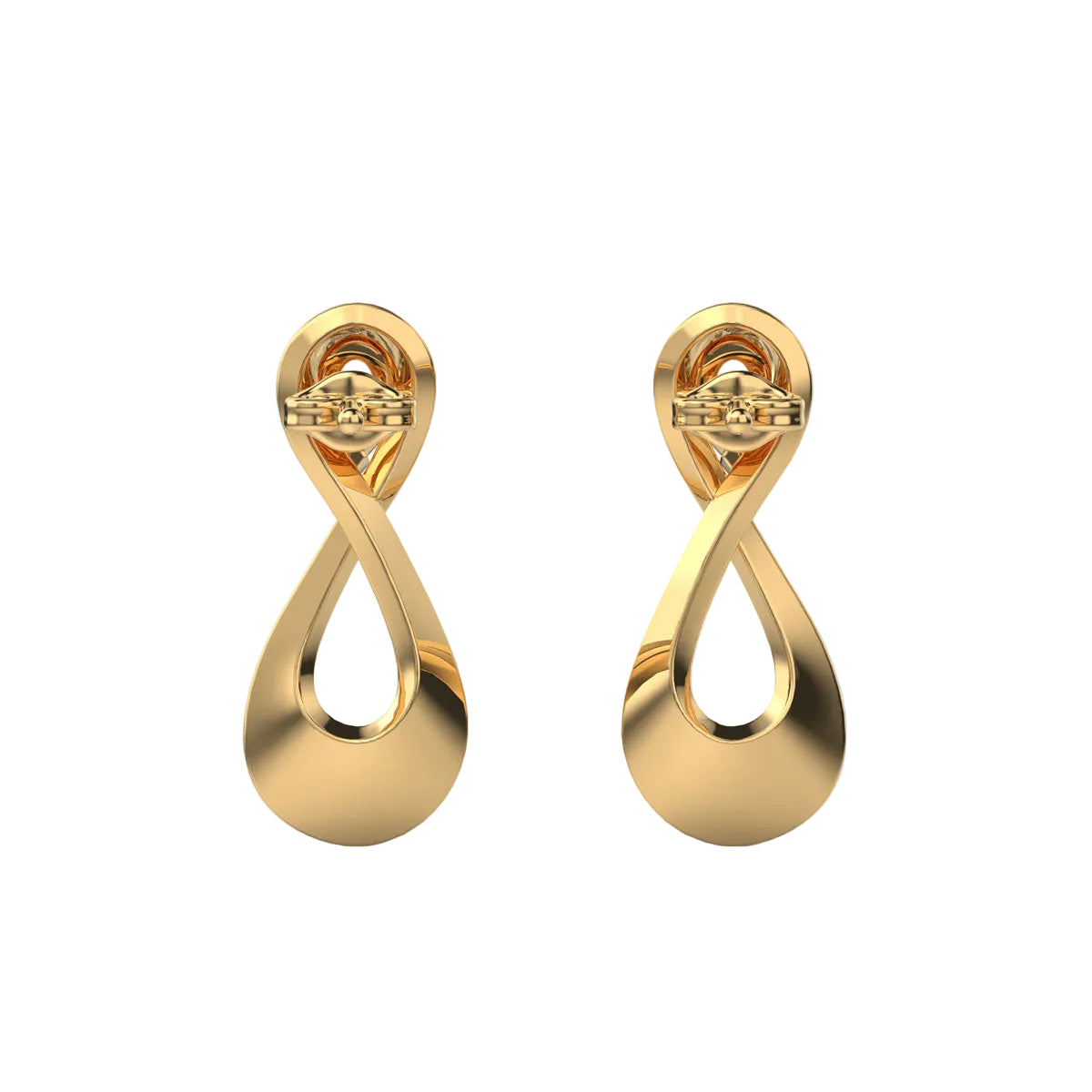 Infinity Diamond Earrings