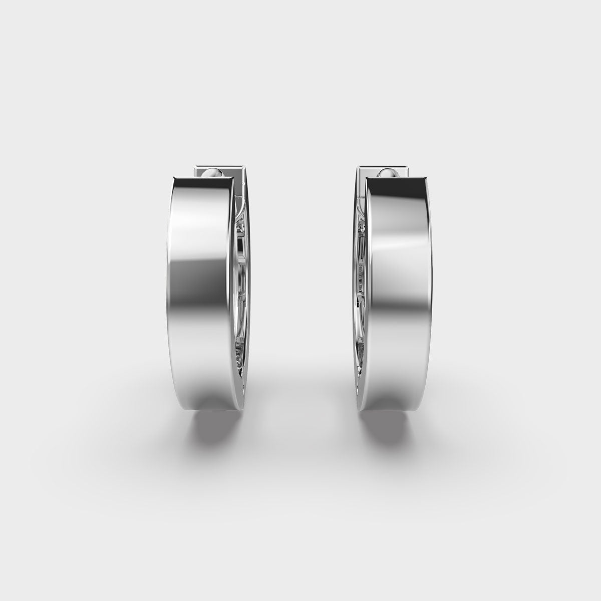 Elegance Diamond Ear Piercing Hoops