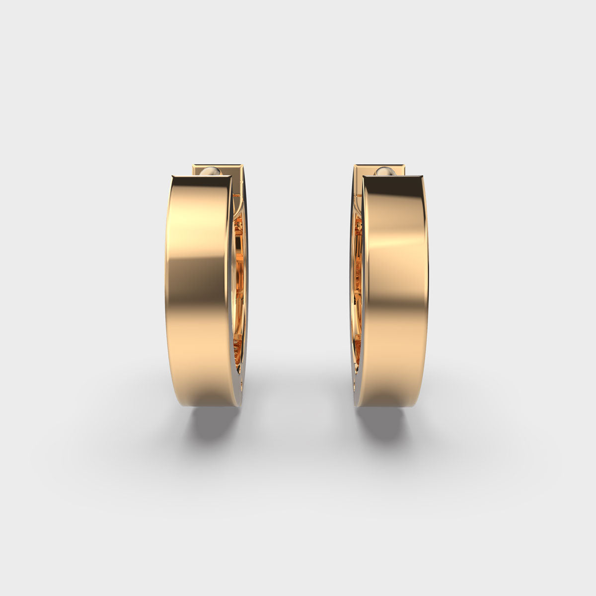 Elegance Diamond Ear Piercing Hoops