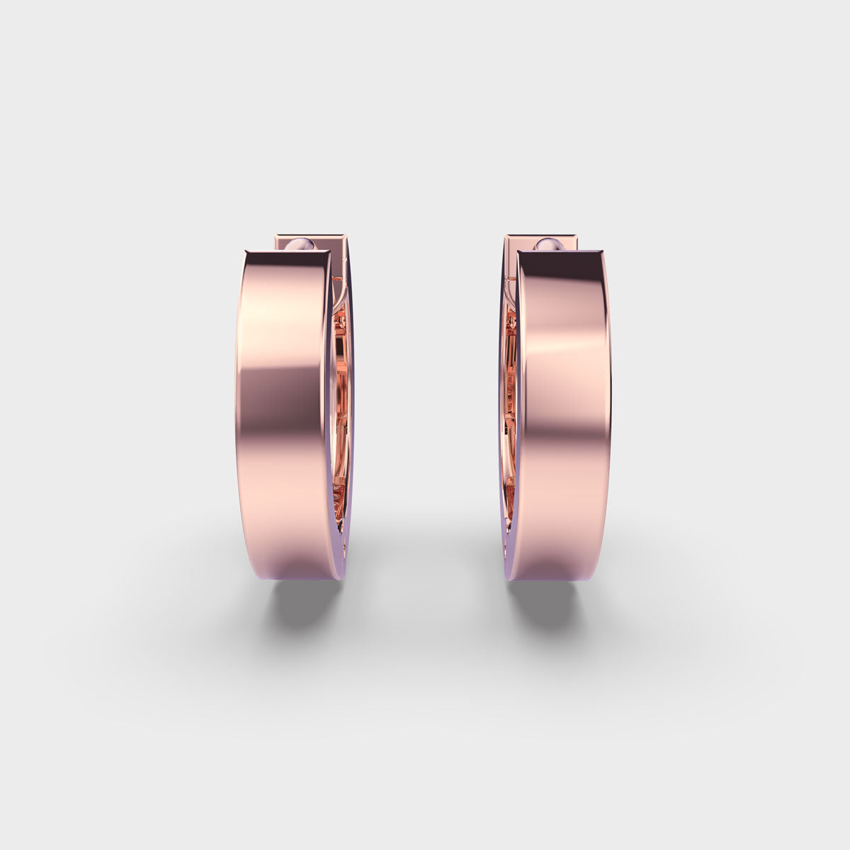 Elegance Diamond Ear Piercing Hoops