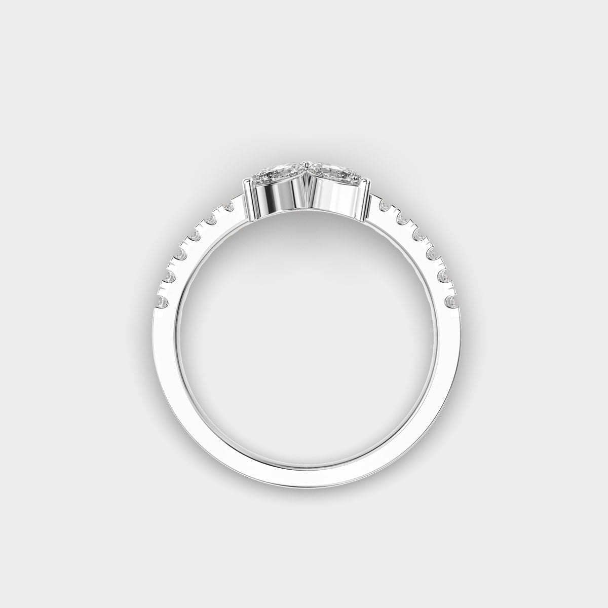 Baby Butterfly Diamond Ring