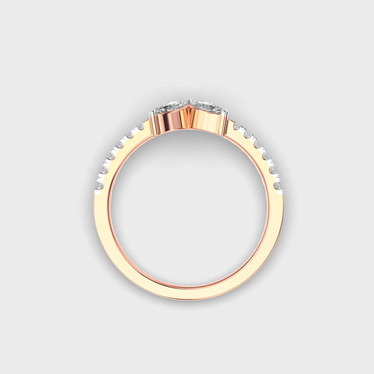 Baby Butterfly Diamond Ring