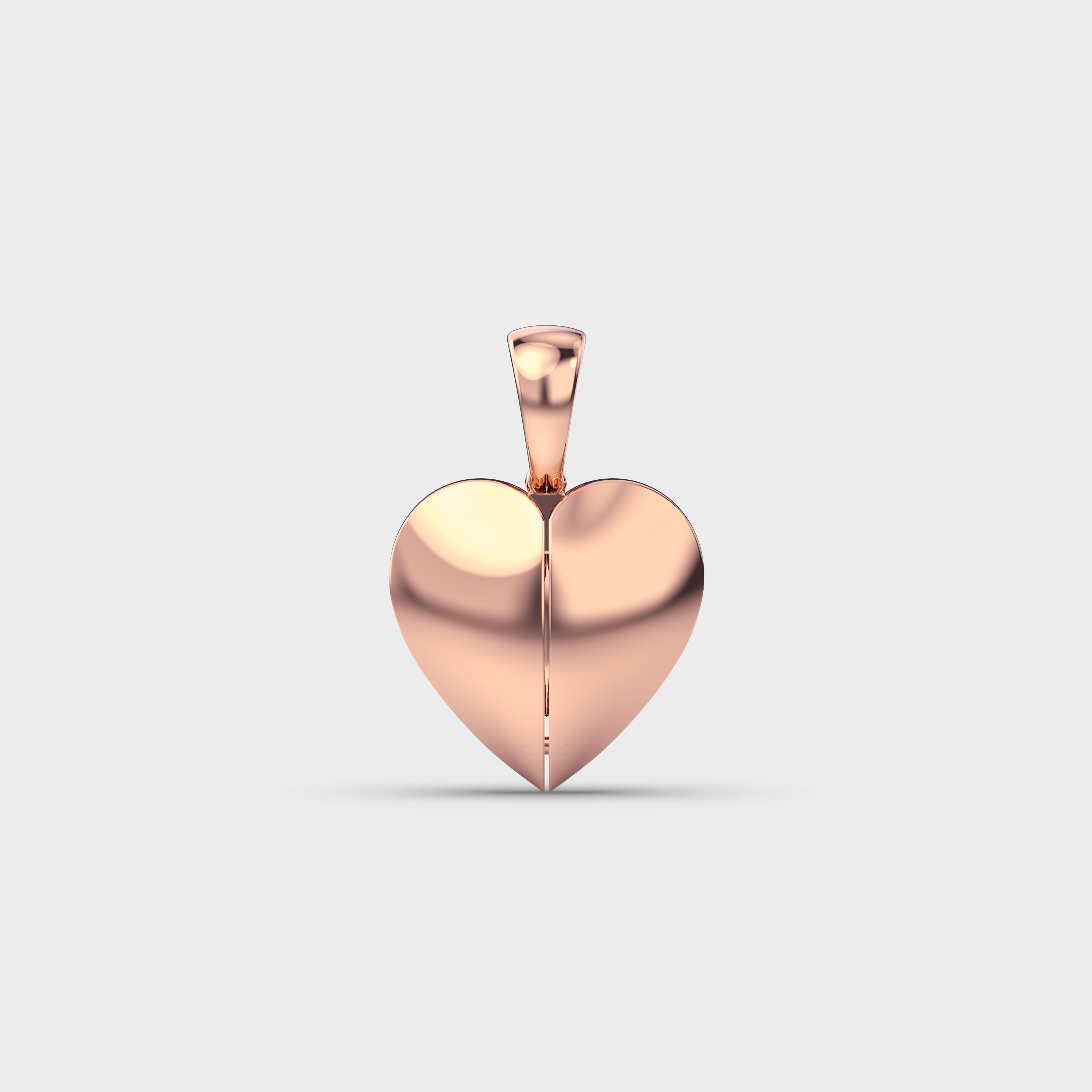 Valentine’s Special Heart Shaped Diamond Pendant