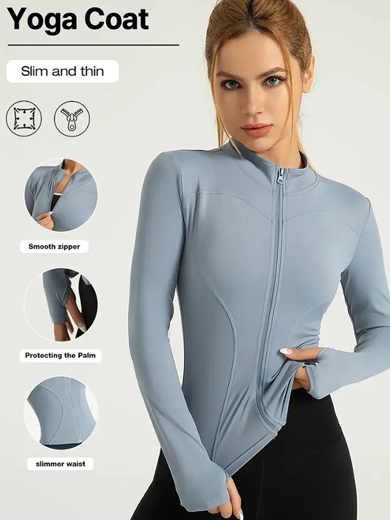 Long Sleeve Yoga Coat