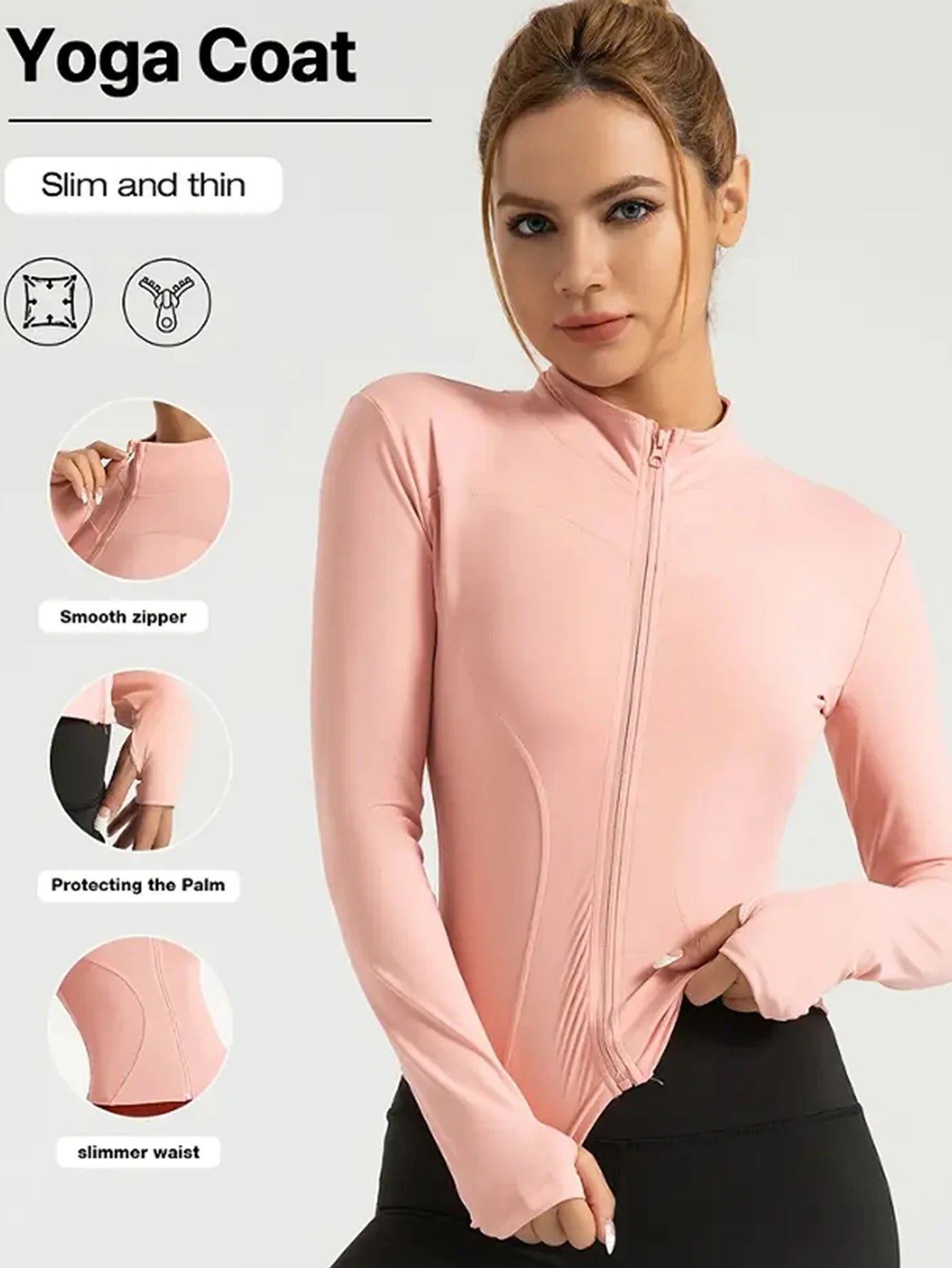 Long Sleeve Yoga Coat
