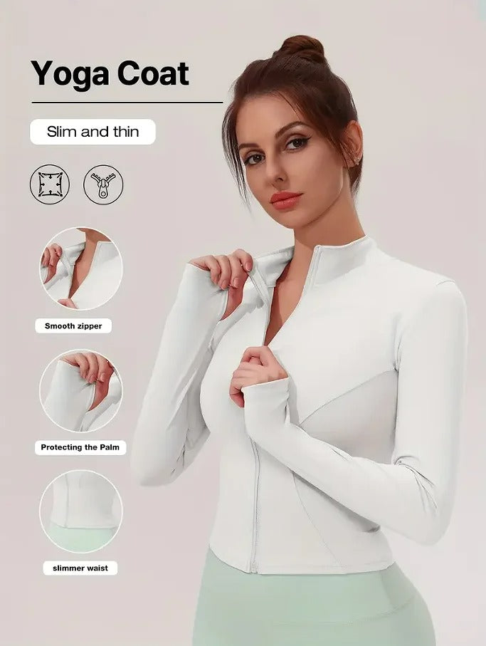 Long Sleeve Yoga Coat