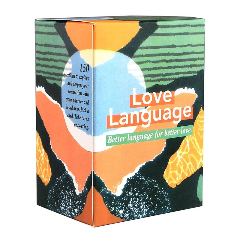 Love Language Conversation Cards Game