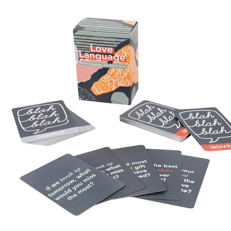 Love Language Conversation Cards Game