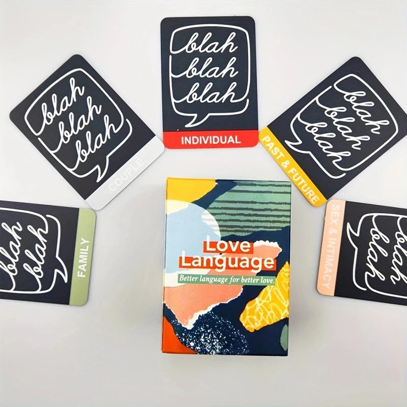 Love Language Conversation Cards Game
