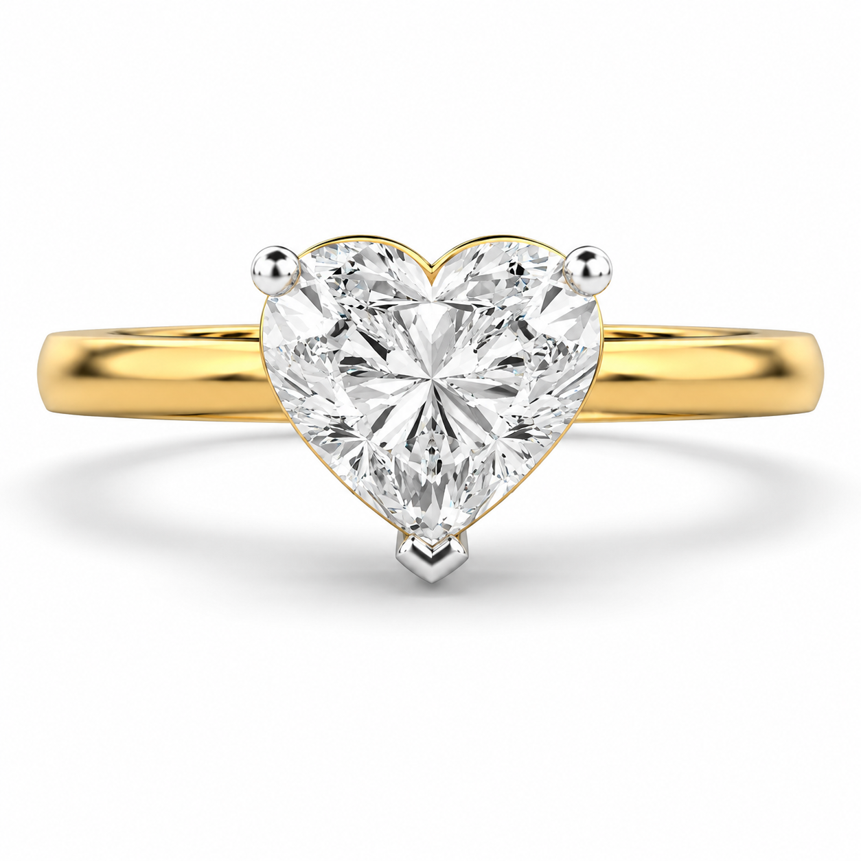 Precious Heart Diamond Ring