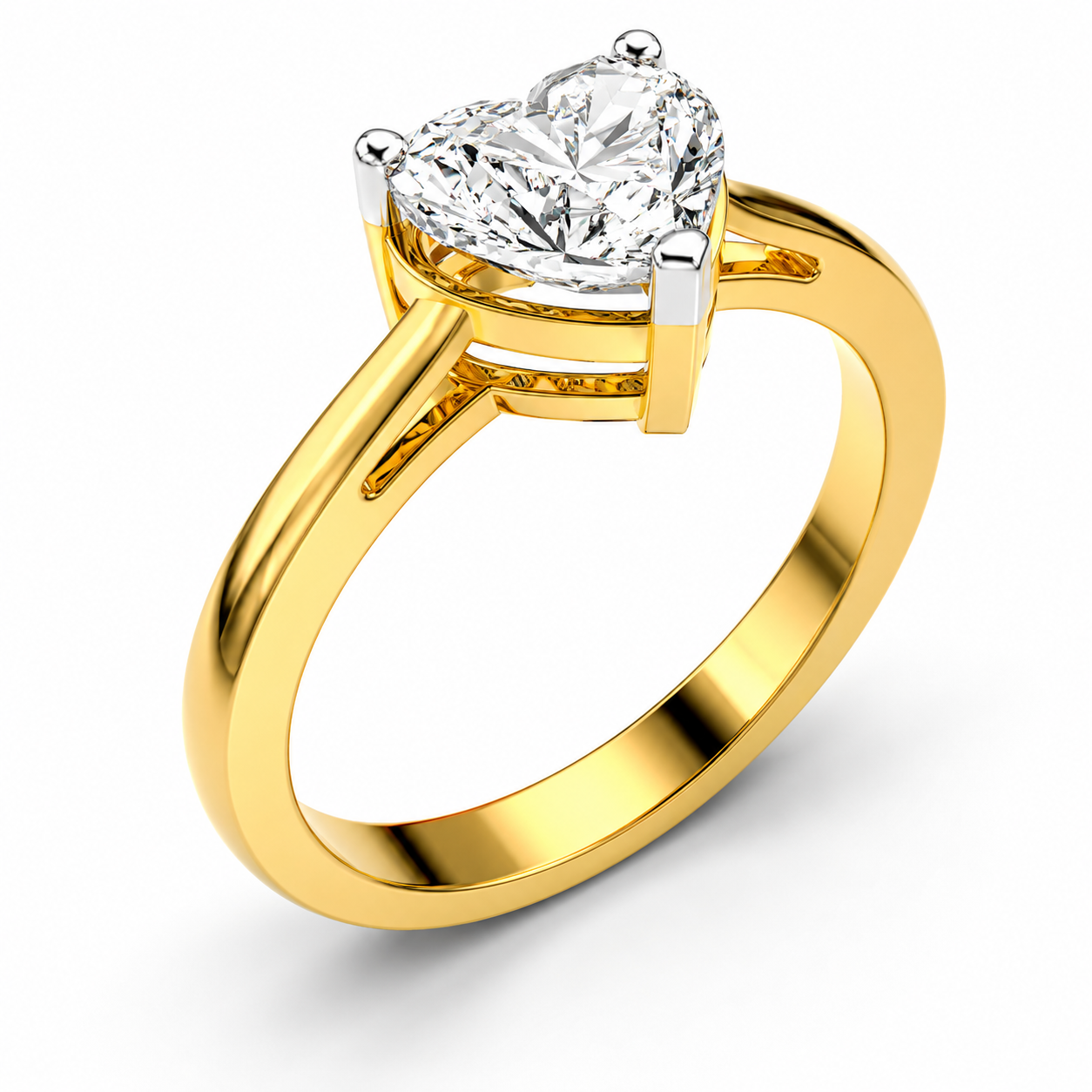 Precious Heart Diamond Ring